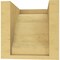 Ekena Millwork 6"W x 6"D x 6"H Wide Moab Rough Cedar Woodgrain TimberThane Corbel, Primed Tan CORUR06X06X06MOARCPR - alternate 5